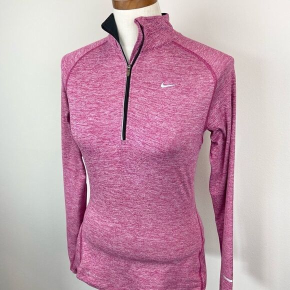 Nike Element Dri-Fit 1/2 Zip Running Pullover - Picture 2 of 6
